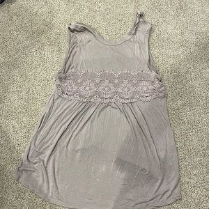 Womens size small Maurices tank top. The color is a light brown.
